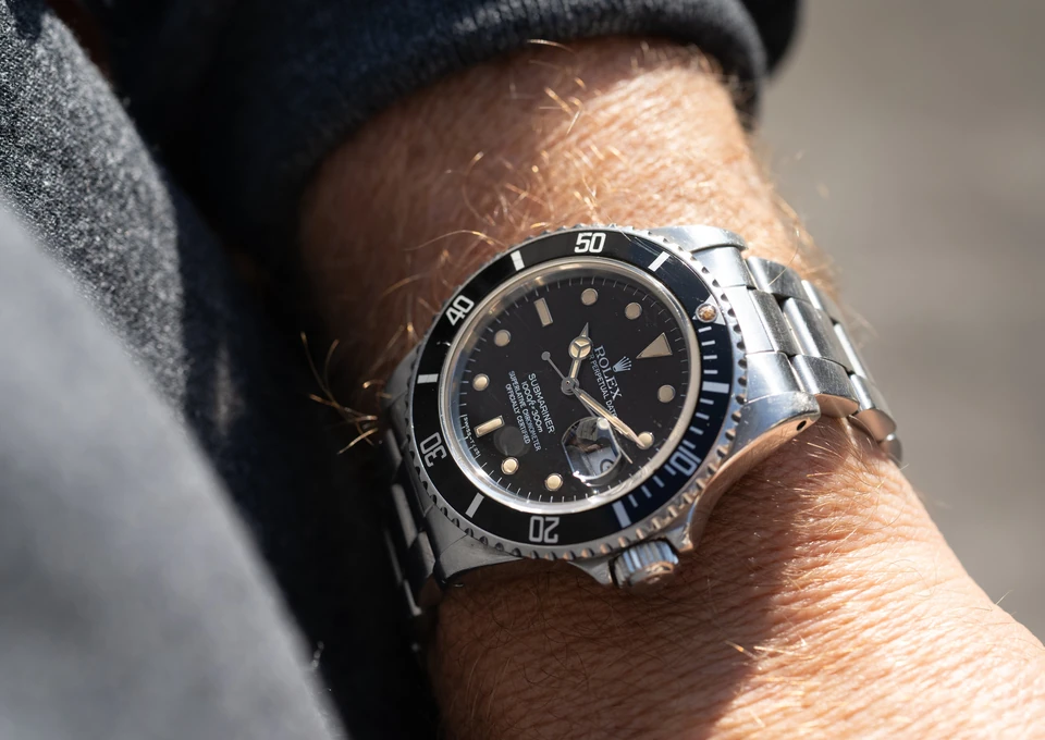 Vintage Rolex photographed by HQ Milton