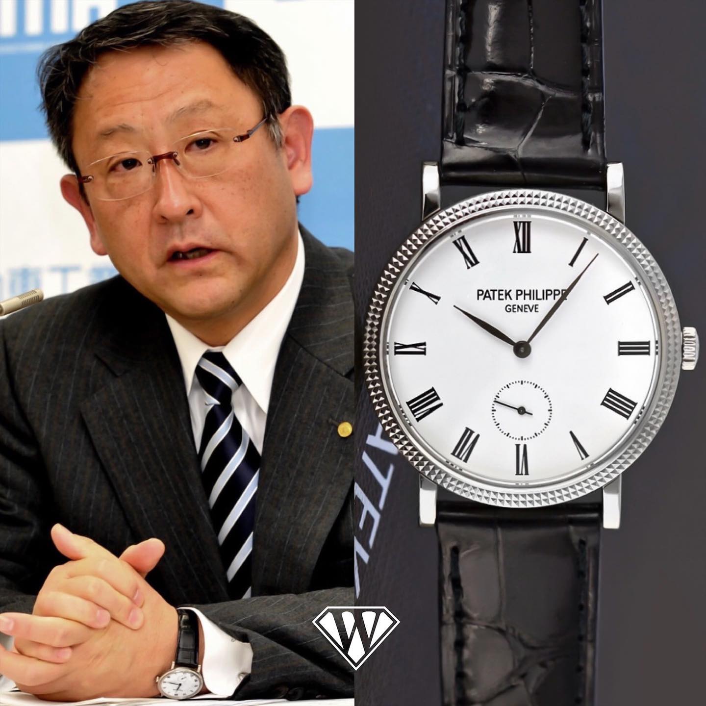 Akio Toyoda Patek Philippe Calatrava