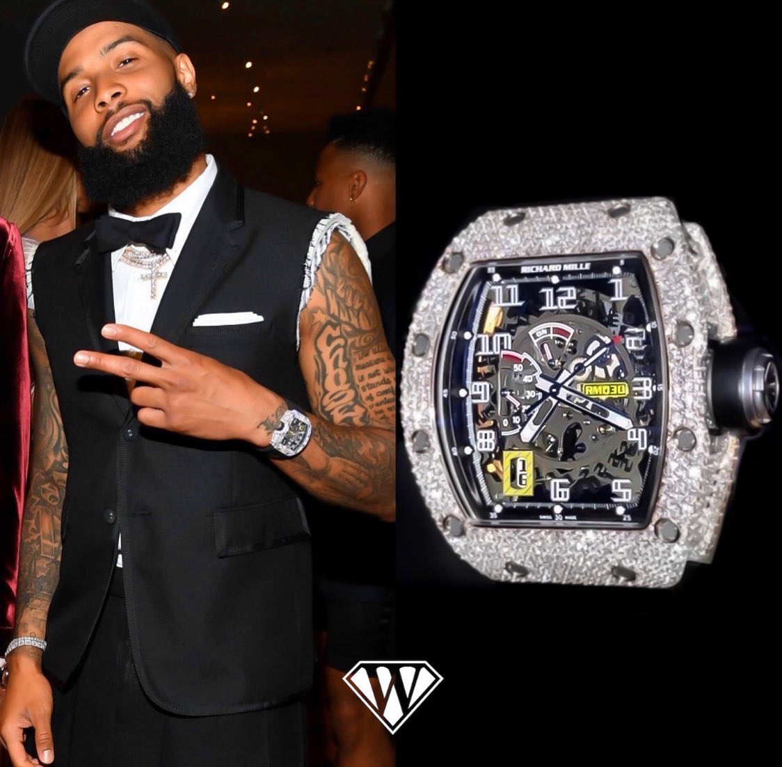 obj diamond richard mille