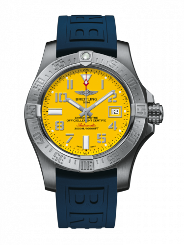 Avenger II Seawolf Stainless Steel / Cobra Yellow / Rubber / Pin