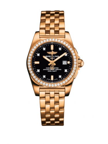 Galactic 29 Rose Gold / Diamond / Trophy Black Diamond / Bracelet