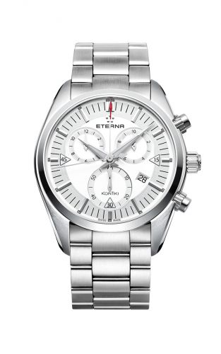 KonTiki Quartz Chronograph Silver / Bracelet