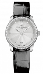 1966 30mm Stainless Steel / Diamond / Silver / Alligator