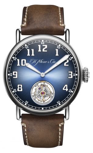 Heritage Tourbillon Stainless Steel / Funky Blue
