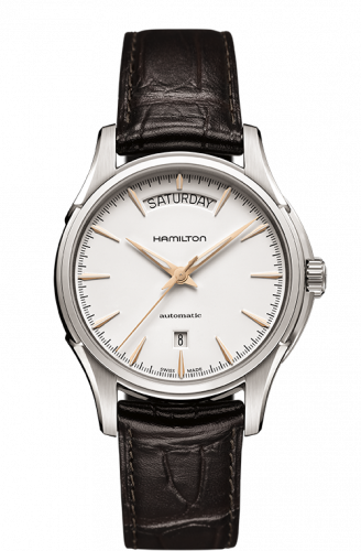 Jazzmaster Day Date 40mm White Dial