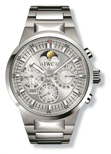 GST Perpetual Calendar Stainless Steel / Silver / English