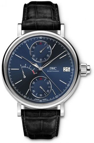 Portofino Hand-Wound Monopusher Platinum / Laureus Charity Night Milano 2015