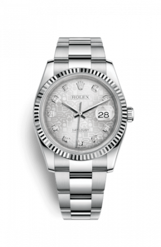 Datejust 36 Stainless Steel Fluted / Oyster / Silver Computer