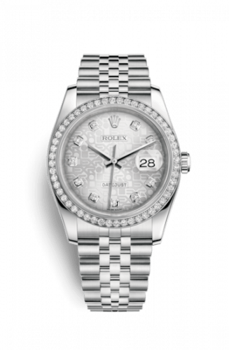 Datejust 36 Stainless Steel Diamond / Jubilee / Silver Computer