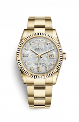 Day-Date 36 Yellow Gold Fluted / Oyster / MOP