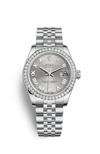 Datejust 31 Stainless Steel Diamond / Jubilee / Rhodium – Roman