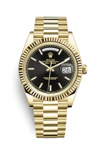 Day-Date 40 Yellow Gold / Black