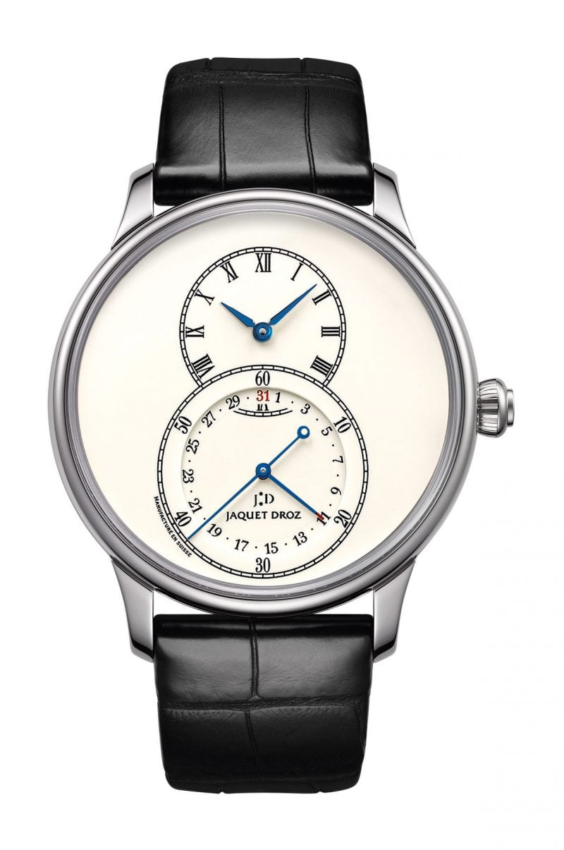 Grande Seconde Quantieme Ivory Enamel